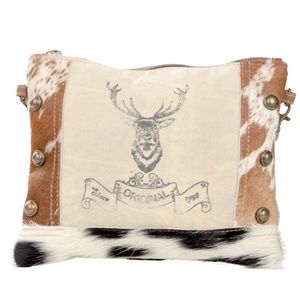 NWT Deer Original Crossbody w/ Fur
